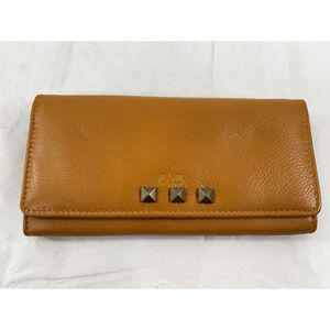 Mou Meraki Genuine Leather RFID Blocking Long Wallet new